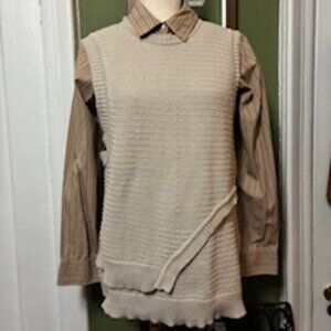heliot emil vest large taupe